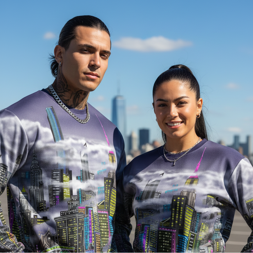 Unisex Sweatshirt - Serata - Loria NYC Art