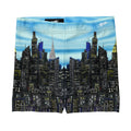 Loria NYC Art with a cityscape design on a white background