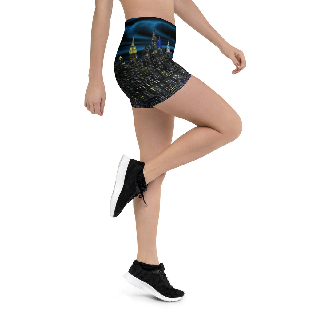 Person wearing a Loria NYC Art design on a white background