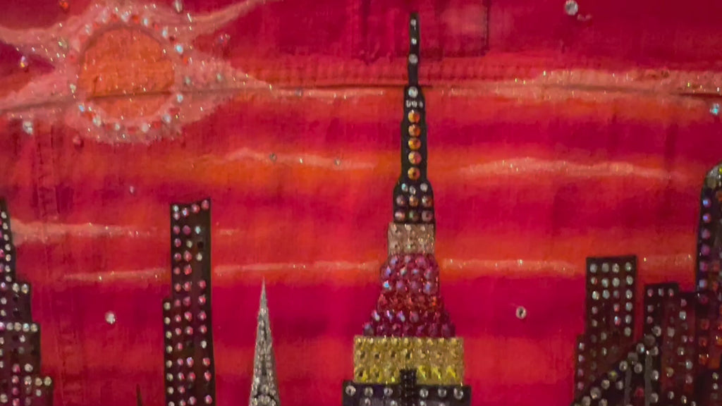  Loria NYC Art Video clip of a colorful jacket